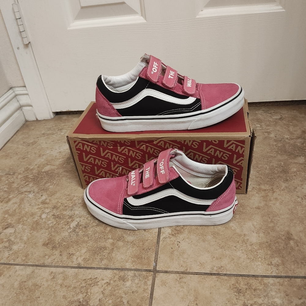 Vans old school Velcro shoes